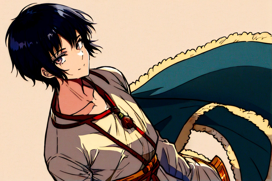 boy Short Hair Black Hair anime Adventurer
