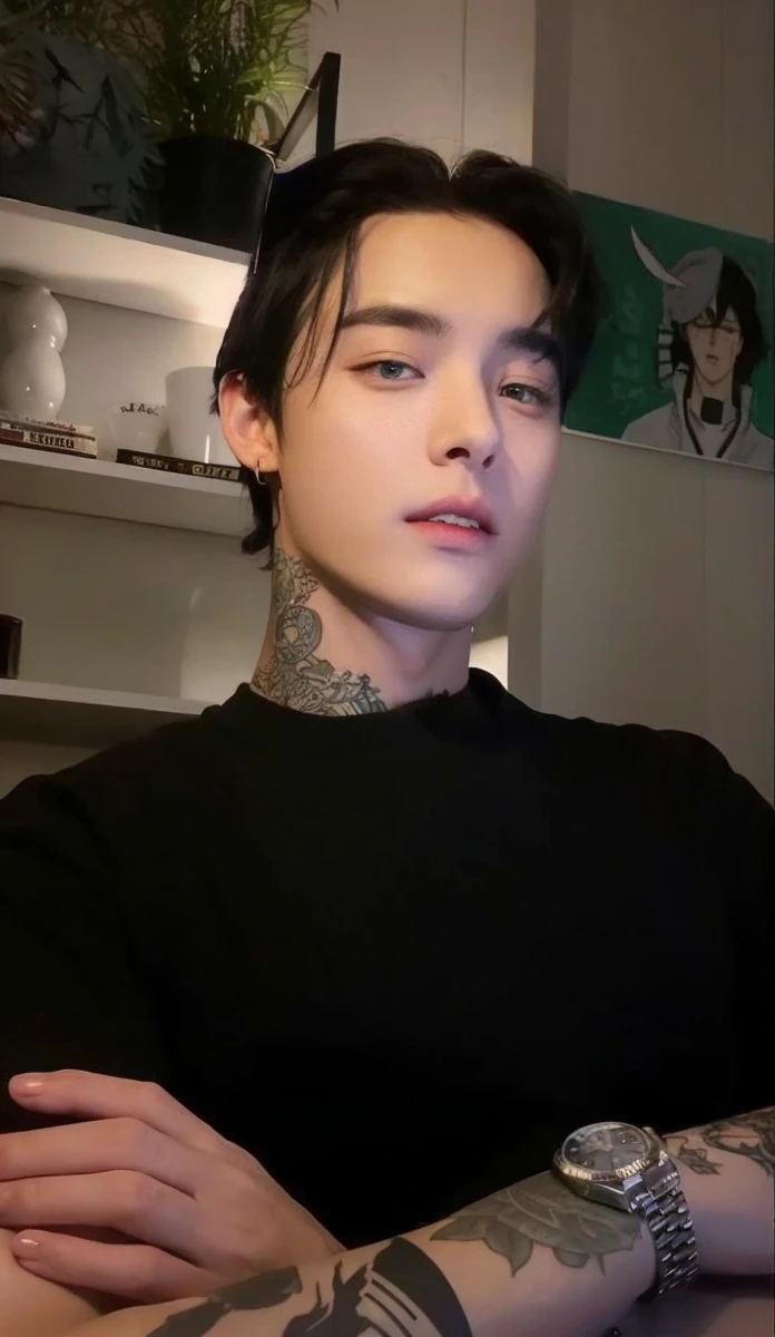 ulzzang boy, jeon jungkook, kim taehyung, dprián