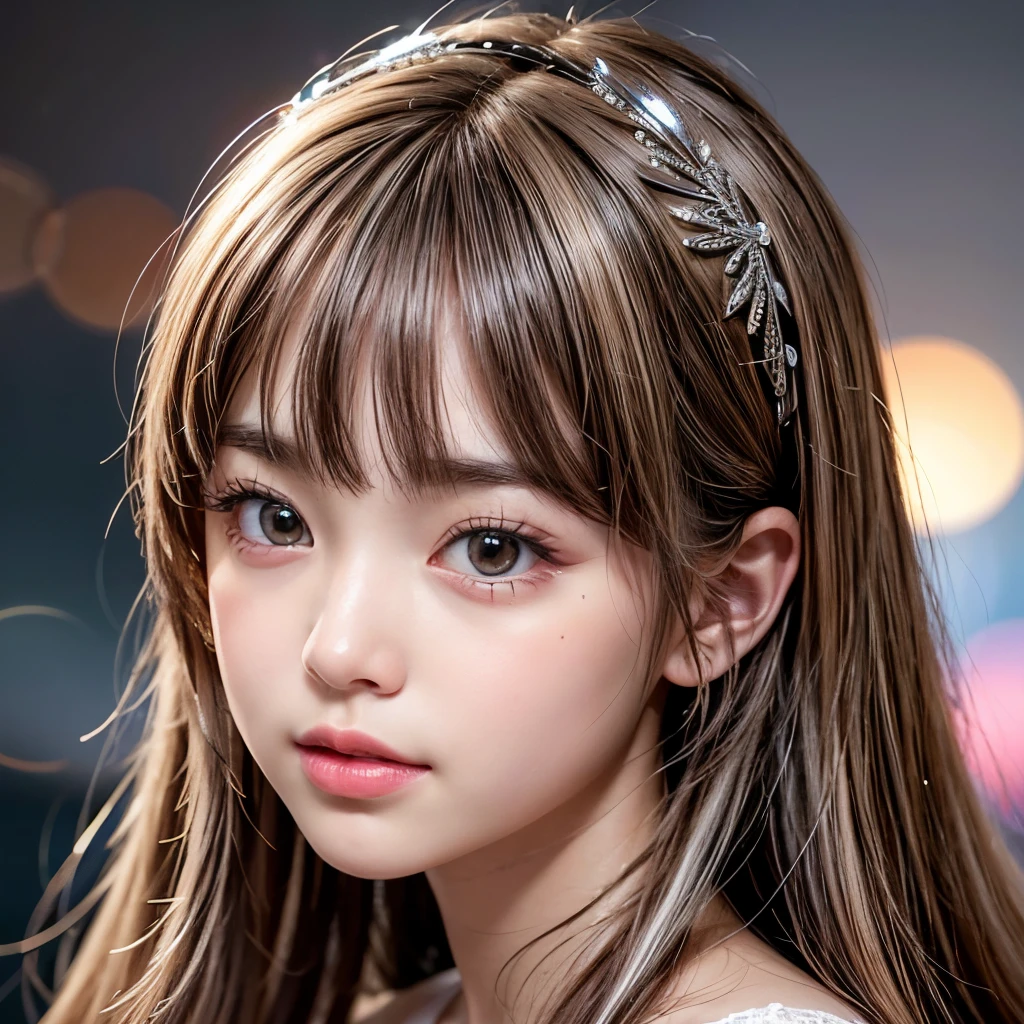 NSFW, 8k, High-level, absurd, masterpiece, best quality, primitive, very detailed CG, very detailed wallpaper, perfect lighting, Extremely detailed (((The personifying " WWE " as a Little Girl))), MysticSight, Tyndall effect, Tyndall scattering, Studio gray background with (many Dazzling RainbowColor particles BokeH:1.28), (RoundlyButts, ThighGap), (Exposed:0.4), (Assfocus with looking ahead), BREAK (NOGIZAKA face variations) Extremely Detailed very KAWAII face variations, perfect anatomy, Childish, captivating gaze, elaborate detailed Eyes with (sparkling highlights:1.28), long eyelashes、Glossy RED Lips with beautiful details, Coquettish tongue, Rosy cheeks, Radiant PearlSkin with clear transparency . { (Dynamic LifeLike expressions:1.4) | :d) }, (large eyes:-1) .