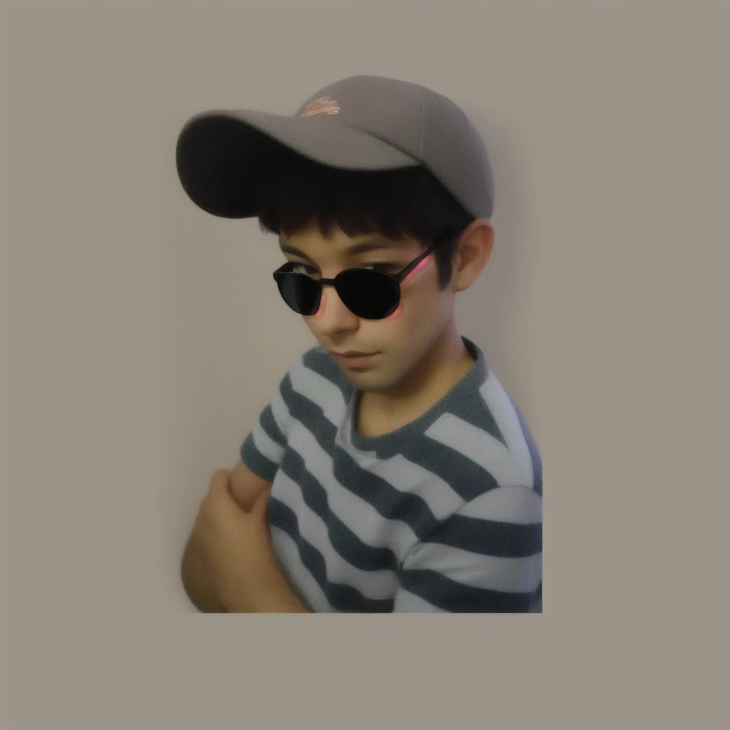 face with glasses