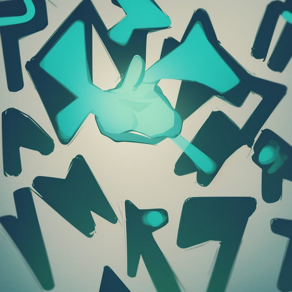 Create a sticker that says Fuck Off in turquoise with a transparent background.