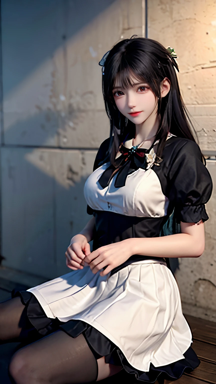 (Very delicate and beautiful:1.2)super model,,Big Breasts,Beautiful breasts,voluptuous,【bike shorts】,,【3girls】,,Highest quality, High resolution, 8K,Kick in a hurry,Maid clothes,mini skirt
