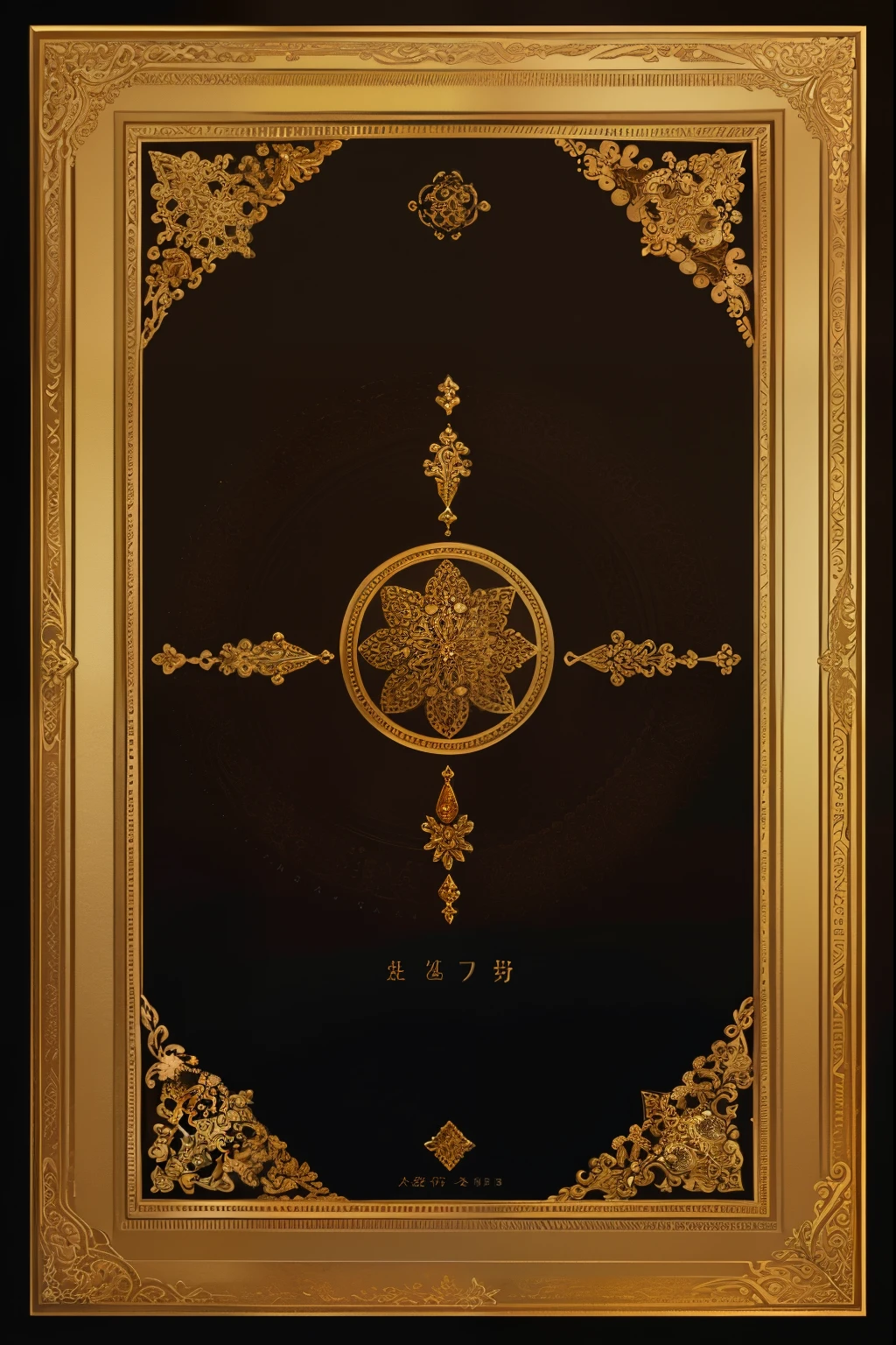 Masterpiece of Detail: Brown Background Bookcover-Style (s2)
Exquisite Details in Gold (s2): No Writings, Brown Canvas (s2)
Remarkable Richness: Gold Detailed Brown Background (s2)
Brown Canvas Gold Detailed Masterpiece (s2): Book-like Design (s2)
Brown Background with Gold Intricate Designs (s2): No Text, Bookcover-Style (s2)