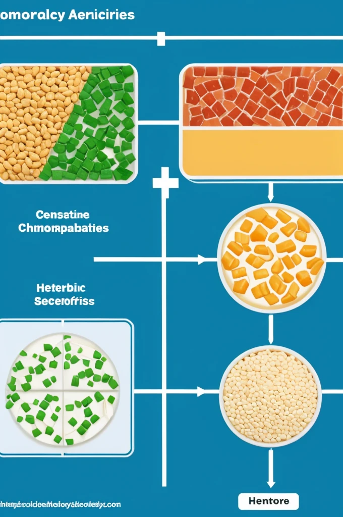 Create a Comparative Diagram of Homopolysaccharides and Heteropolysaccharides