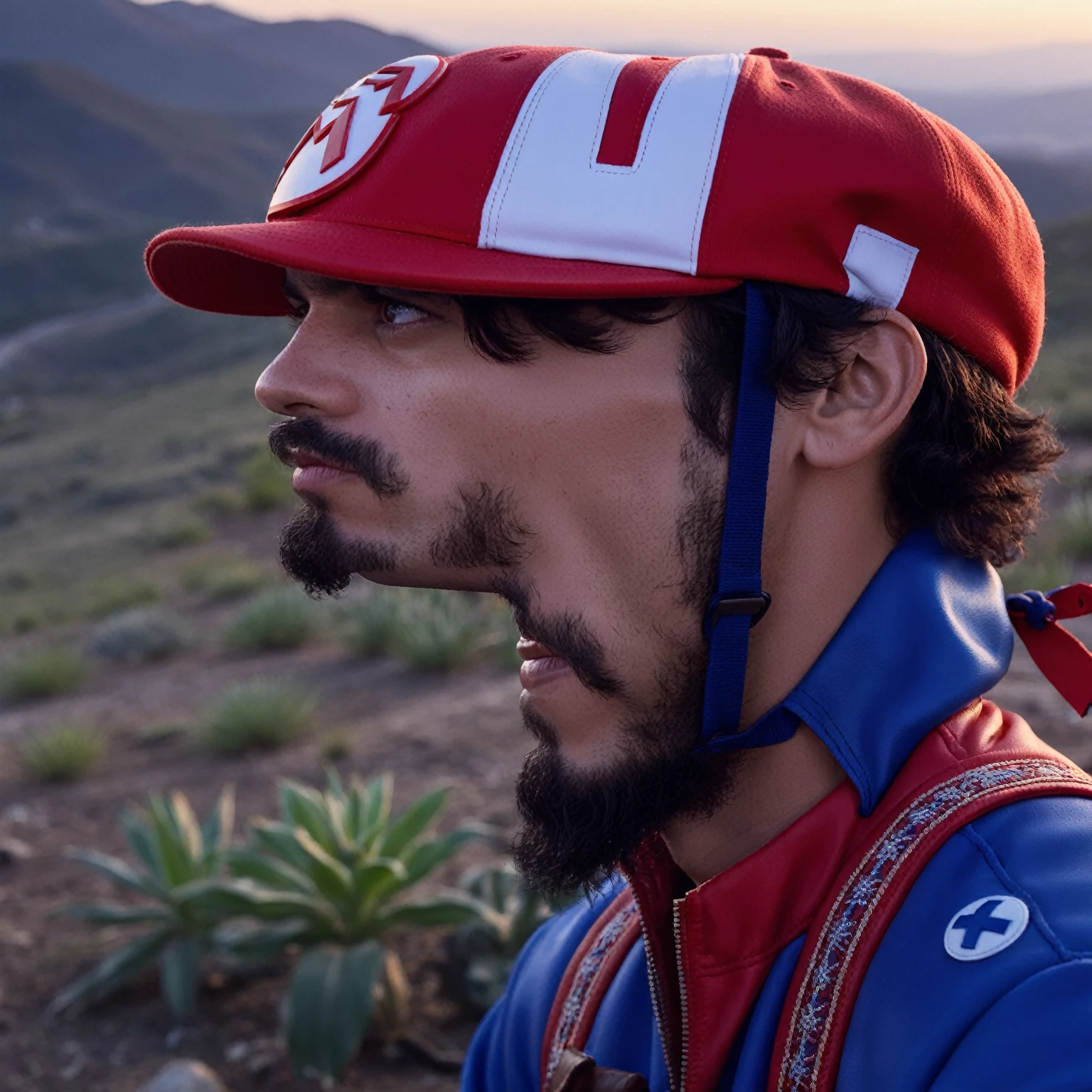 cinematic photo Portrait of ((ohwx man)) as super Mario, red hat, fantasy, highly detailed, digital painting, artstation, concept art, sharp focus, illustration, art by Tony Sart and artgerm and randy vargas . 35mm photograph, film, bokeh, professional, 4k, highly detailed