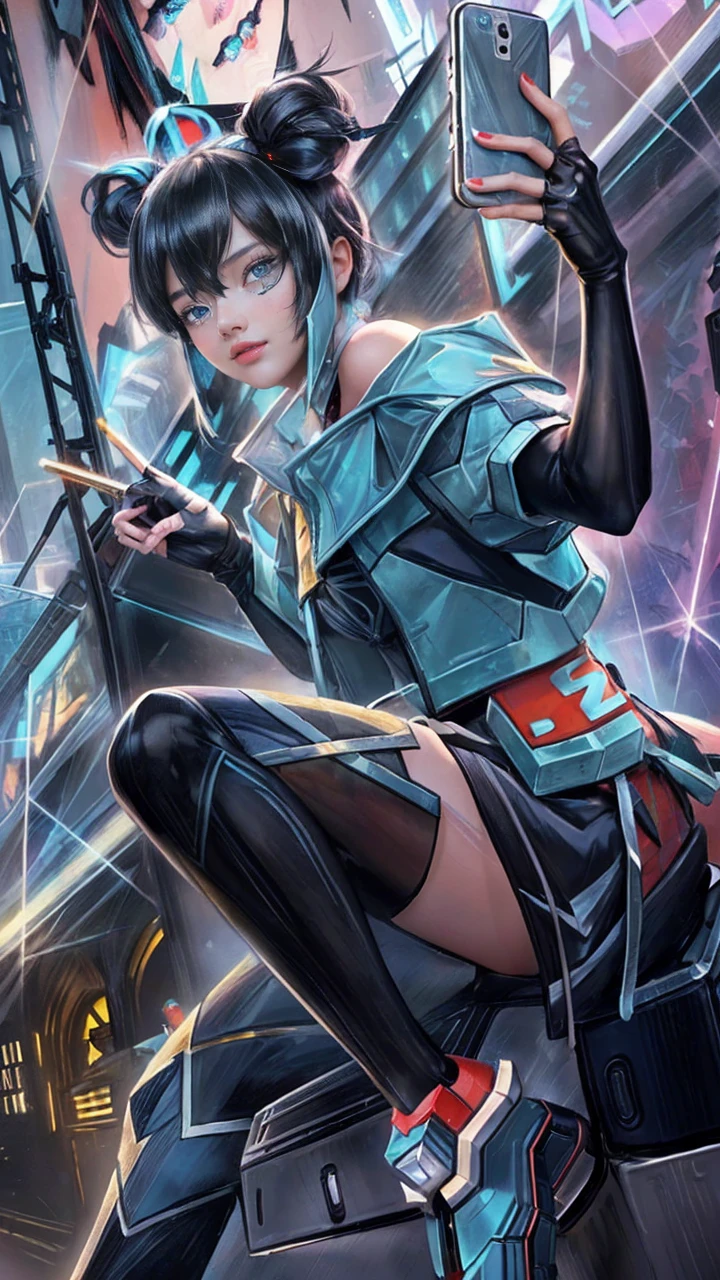 (1girl:1.3), Solo, (((Very detailed face)))), ((Very detailed eyes and face)))), Beautiful detail eyes, Body parts__, Official art, Unified 8k wallpaper, Super detailed, beautiful and beautiful, beautiful, masterpiece, best quality, original, masterpiece, super fine photo, best quality, super high resolution, realistic realism, sunlight, full body portrait, amazing beauty, dynamic pose, delicate face, vibrant eyes, (from the front), She wears Spider-Man suit, red and black color scheme, spider, very detailed city roof background, rooftop, overlooking the city, detailed face, detailed complex busy background, messy, gorgeous, milky white, highly detailed skin, realistic skin details, visible pores, clear focus, volumetric fog, 8k uhd, DSLR, high quality, film grain, fair skin, photo realism, lomography, futuristic dystopian megalopolis, translucent