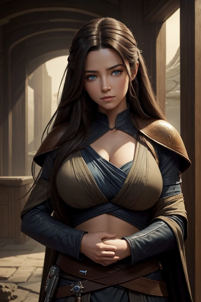 Beautiful Jedi. Eligent. Jedi bastila shan. Beautiful eyes and hair. Most beautiful Jedi ever. Big breast
She is hugging her little brother 