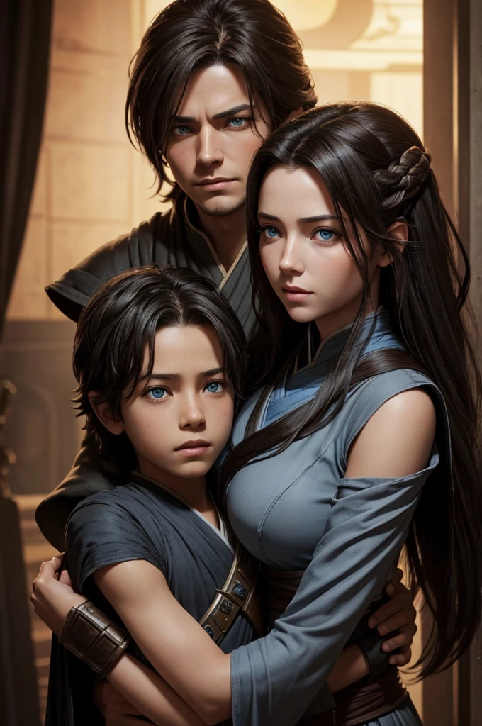 Beautiful Jedi. Eligent. Jedi bastila shan. Beautiful eyes and hair. Most beautiful Jedi ever. Big breast She is hugging her little brother. Her little brother is half her hight 