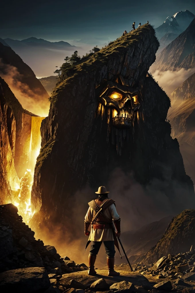 The legend of Cantuña tells the story of a skilled miner in the Ecuadorian Andes. in a dream, A mountain spirit reveals the location of a hidden gold mine.. Cantuña finds the mine and gets rich quickly, but his greed attracts the attention of other gold diggers. Para proteger su tesoro, hace un pacto oscuro que termina sellando su destino. The spirit of the mountain, enraged by his betrayal, condemns him to be trapped like a tormented spirit inside the mine, custodiando el oro por toda la eternidad.