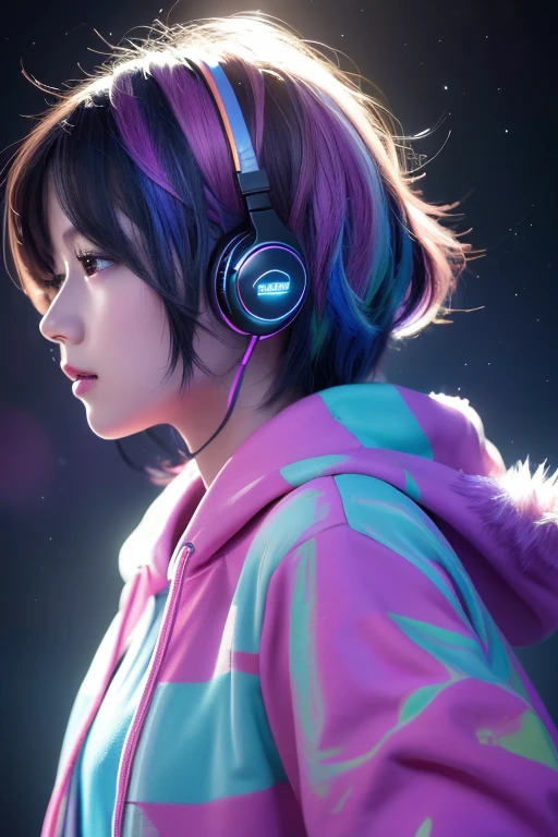 (best quality,4k,8k,highres,masterpiece:1.2),ultra-detailed,(realistic,photorealistic,photo-realistic:1.37),colorful hyperrealistic digital painting of a beautiful boy with striking black eyes, light pink straight hair, glowing white skin, extremely detailed, fractal art elements, floral textures, dynamic pose, abstract background, glowing skin, many colors, earrings, feather, night scene, full of notes, decorative panel, abstract art background, side profile view
(best quality,4k,8k,highres,masterpiece:1.2),ultra-detailed,(realistic,photorealistic,photo-realistic:1.37),colorful 3D rendered digital painting of an adorable chipmunk with fluffy fur, silver blue outfit, hoodie, headphones, modern and inorganic background, bright lighting, vibrant colors, outside in the Many notes Korea idol