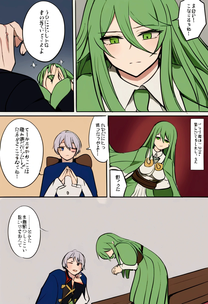 Comic, ,(((Comic storyboard))),cena 1 A cena se passa em uma sala apertada e mal iluminada do CEF (federal savings bank), um banco brasileiro. Um jovem casal, ambos com cerca de 20 anos, se enfrentam, seus rostos vermelhos de raiva. They are in the middle of a heated argument, their voices raised in an emotional confrontation.
cena 2 De repente, a porta da sala se abre e um amigo do casal, um cara alto e magro com um cabelo desgrenhado, entra. Ele se aproxima do casal, com um olhar calmo e preocupado. He places one hand on the boy's shoulder and makes a gentle gesture with the other hand..
cena 3 A garota abre os olhos, and your body becomes rigid, como se tivesse sido transformada em pedra. Behind her, um portal escuro e turbilhante se materializa, suas bordas girando com uma energia sobrenatural. Uma criatura emerge do portal, its body a twisted mass of dark tentacles and evil eyes that glow.
cena 4 O ar na sala fica gelado, e a atmosfera se torna pesada de pressentimento. The creature begins to pull the girl towards the portal., sua pegada como uma garra gelada. O rapaz e o amigo ficam paralisados de horror, incapazes de se mover ou falar.