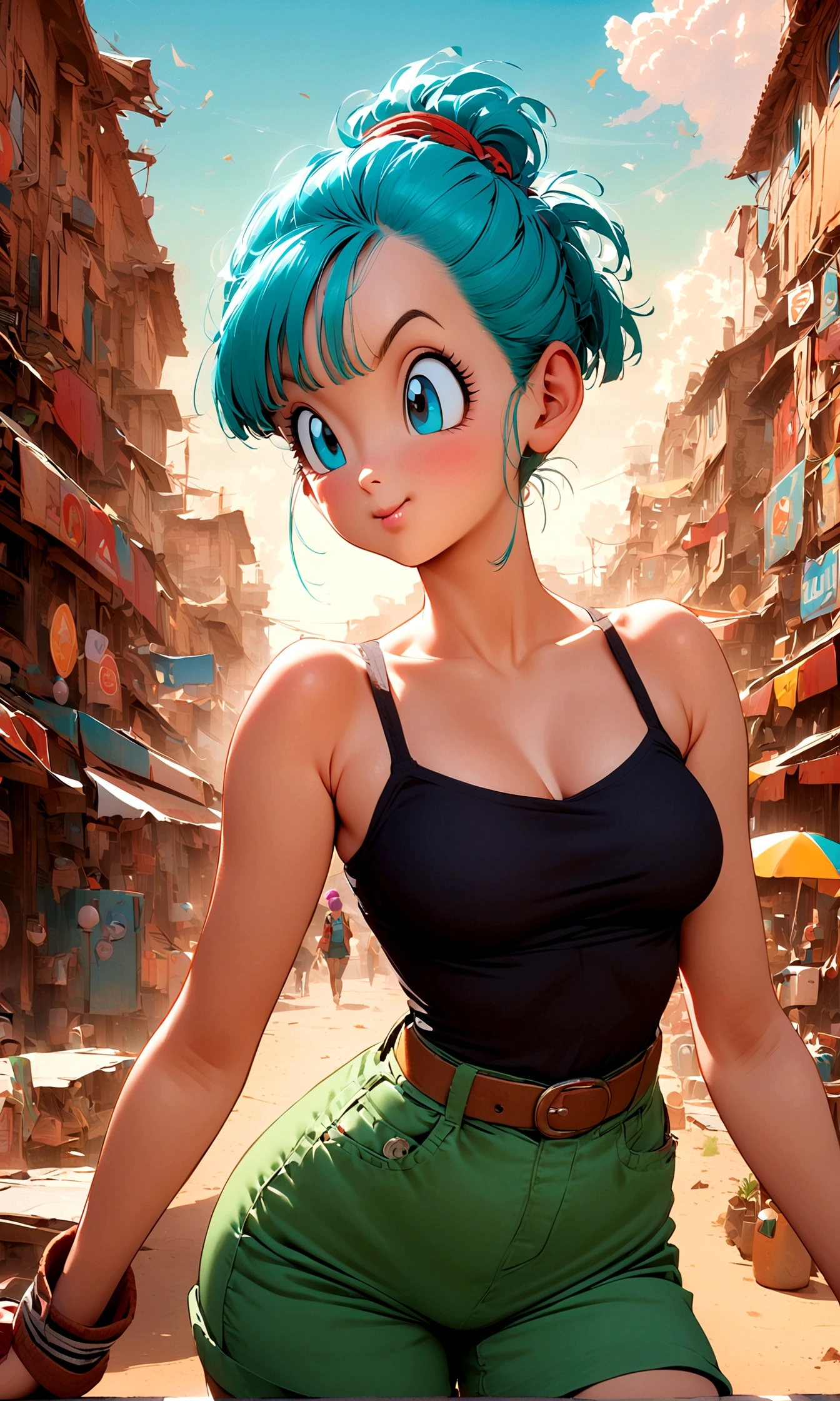 1girl,bulma,dragon ball,