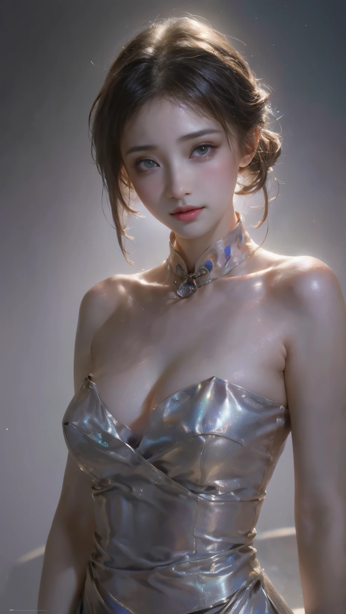 masterpiece,(best quality:1.3),ultra high res,raw photo,detailed skin,beautiful lighting,(realistic, photo-realistic:1.4),1girl,qipao,