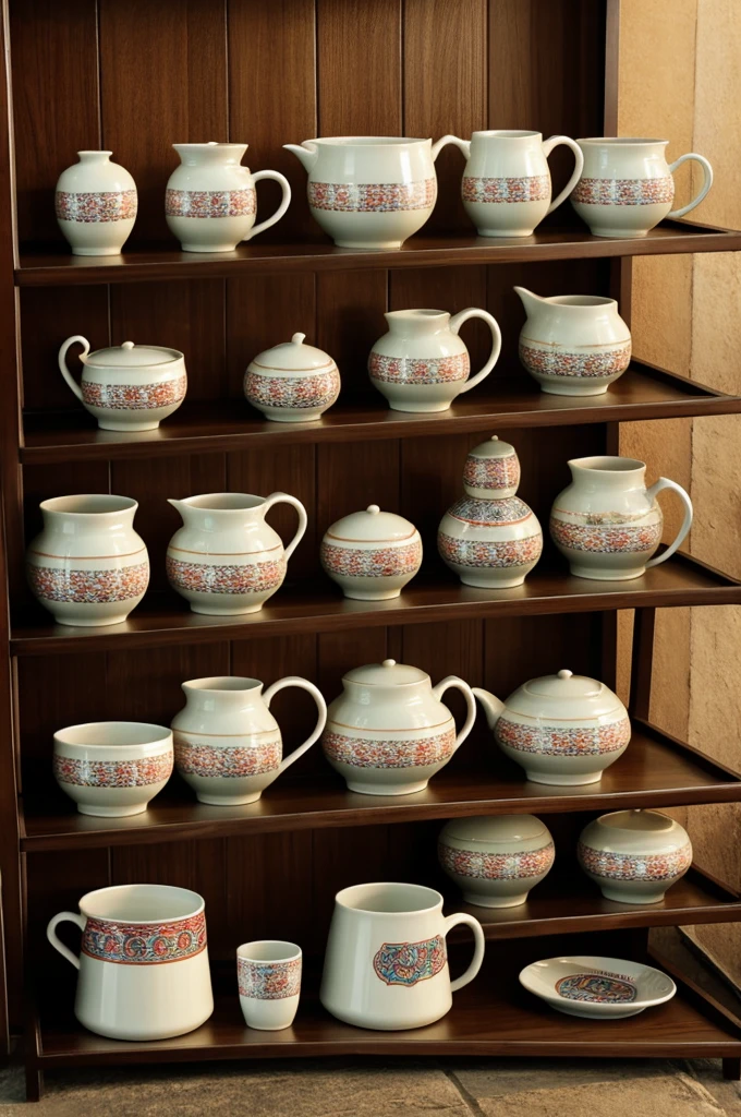 Cubierta de tazas