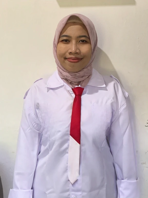 add red long tie