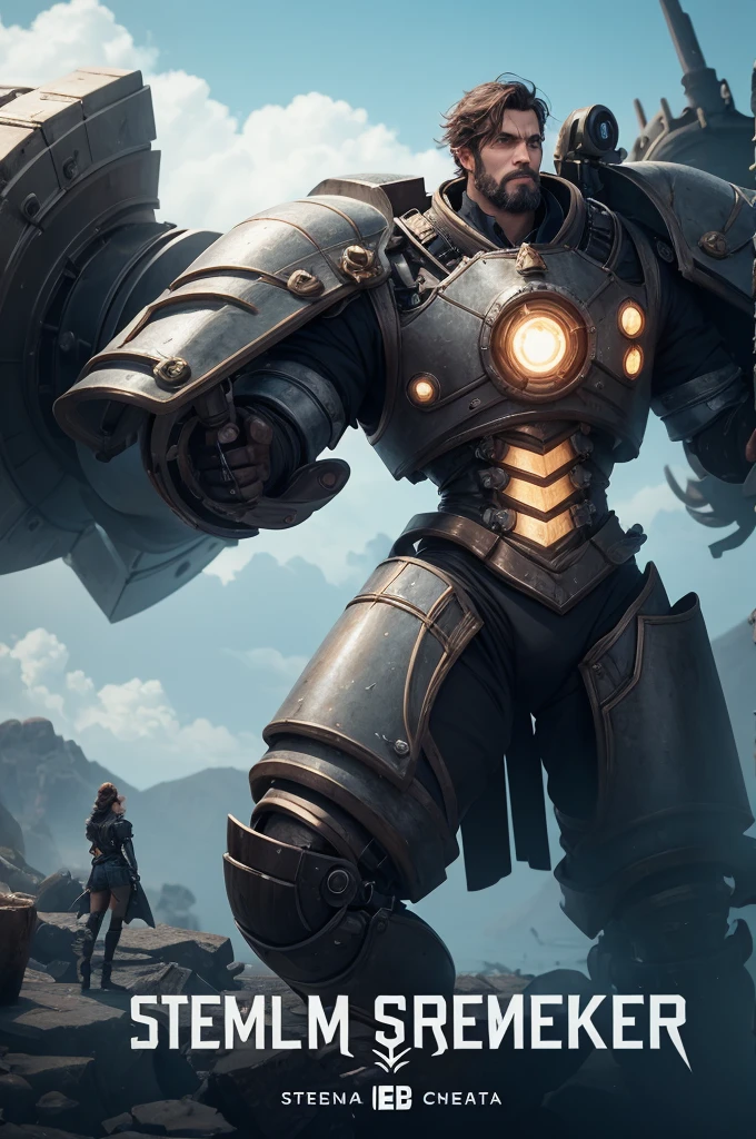 Escreva "SteamBreaker" em uma letra bonita