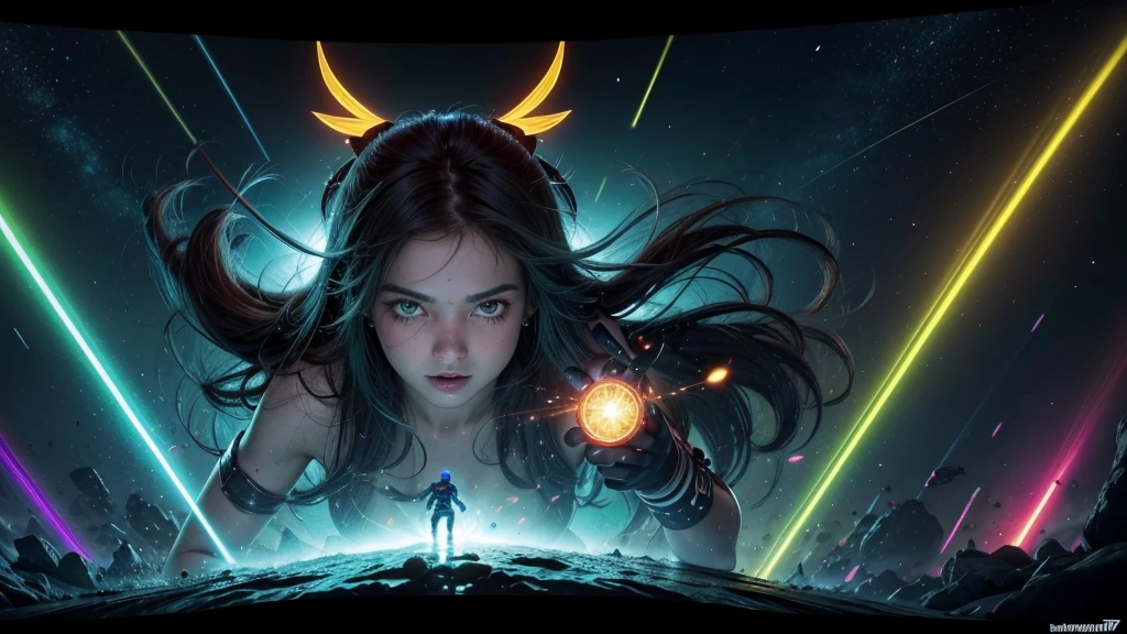 Preciso de uma vinheta curta (5-7 segundos) para meu canal de games "Kuaaty Player". A vinheta deve ser animada, energetic and reflect the universe of games.

Detalhes:

Total Duration: 5-7 seconds Quick Start (1-2 segundos):

Visual: Logotipo "Kuaaty Player" no centro.
Som: Efeito de power-up.
Main Animation (3-4 segundos):

Visual: Personagens de jogos, control icons, glitch transitions.
Som: Efeitos de moedas, lasers, impactos.
Texto: "Epic Excerpts", "Amazing Tutorials", "Lives Interativas".
Encerramento (1-2 segundos):

Visual: Logotipo ou nome do canal destacado.
Som: Victory effect.
Texto: "Kuaaty Player - Onde o jogo nunca para!"
Estilo:

Tema: Universo dos jogos, pixel art.
Cores: Vibrantes (azul, verde, laranja).

