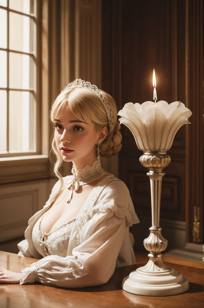 English Regency candlestick