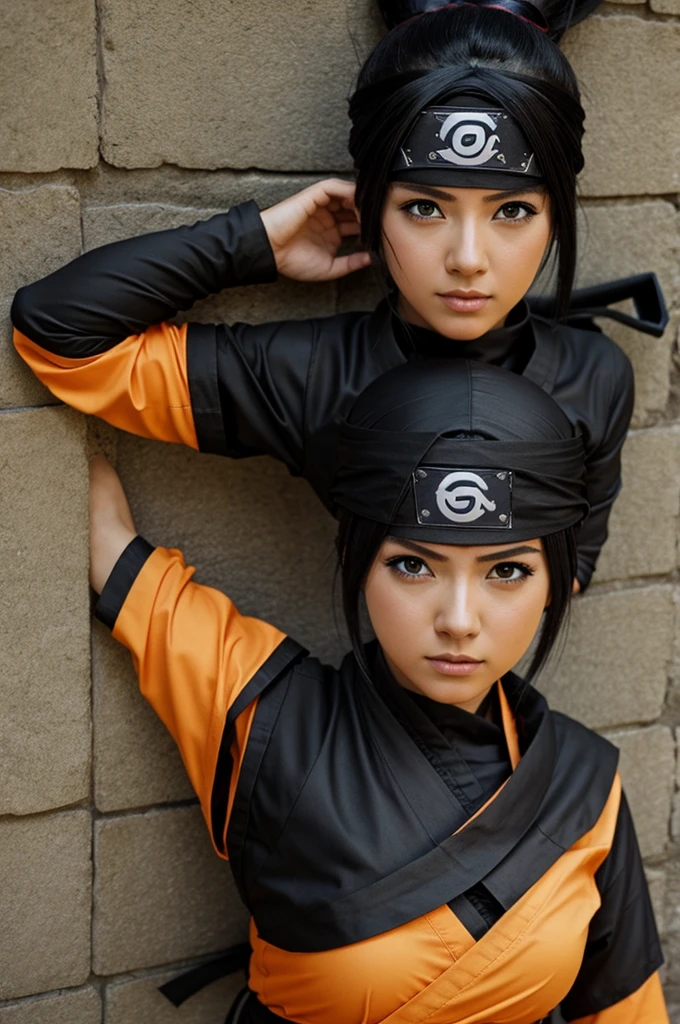 Crea una mujer ninja de Naruto Shippuden