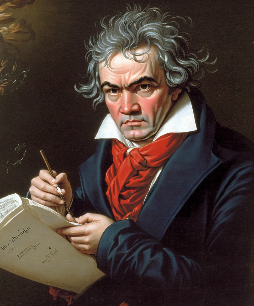 Beethoven was armed with an assault rifle