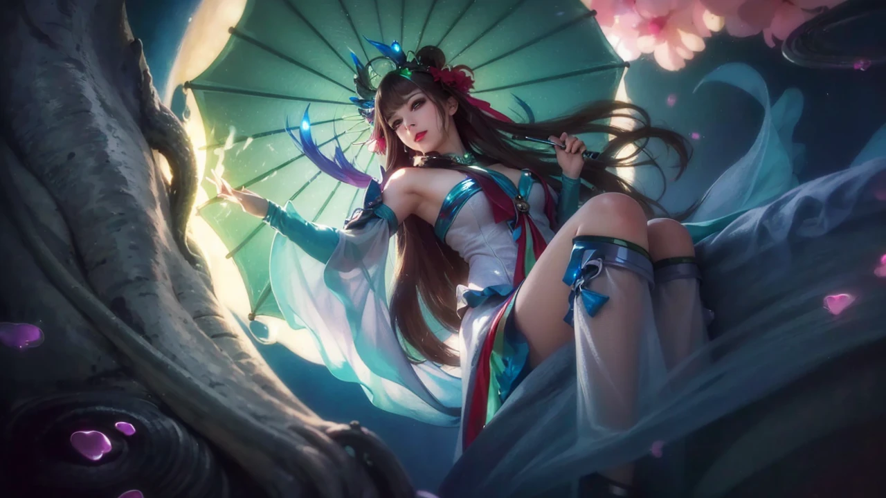 (8k, RAW photo, photorealistic:1.25) ,( lipgloss, eyelashes, gloss-face, glossy skin, best quality, ultra highres, depth of field, chromatic aberration, caustics, Broad lighting, natural shading,) looking at viewer with a serene and goddess-like happiness