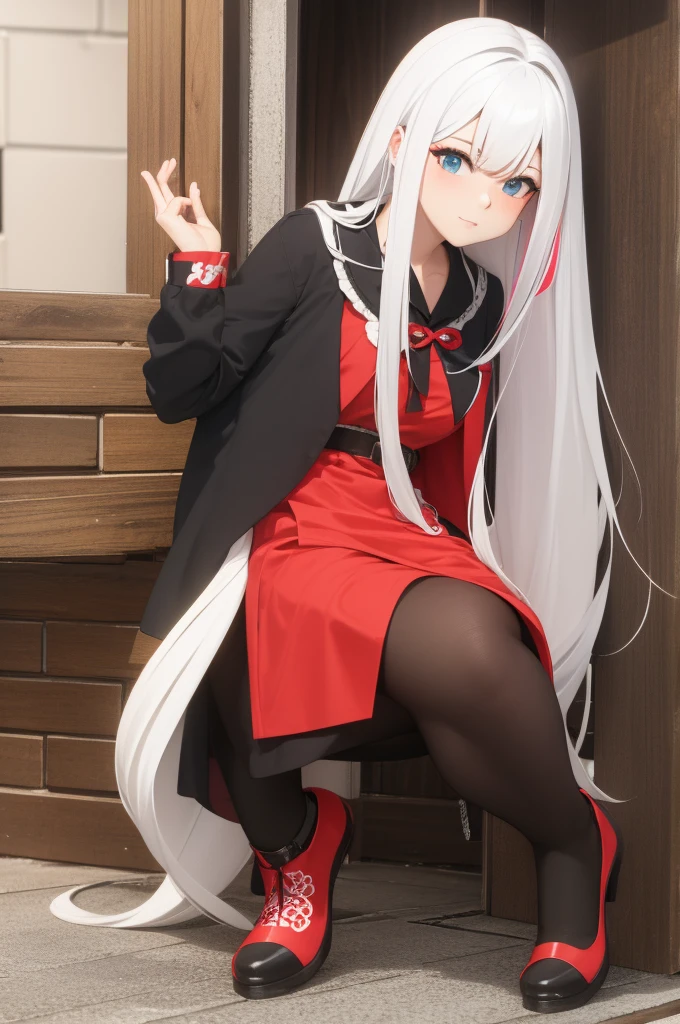 best quality, intricate details, laughing,
1girl, <lora:shalltearBloodfallen_v10:0.8> shalltear bloodfallen, shalltearcostume,
<lora:jkJKSquatting_v1:0.8> squatting, <lora:gesugao_v10:0.8> gesugao, gesugao facial expression, sadistic smile,
