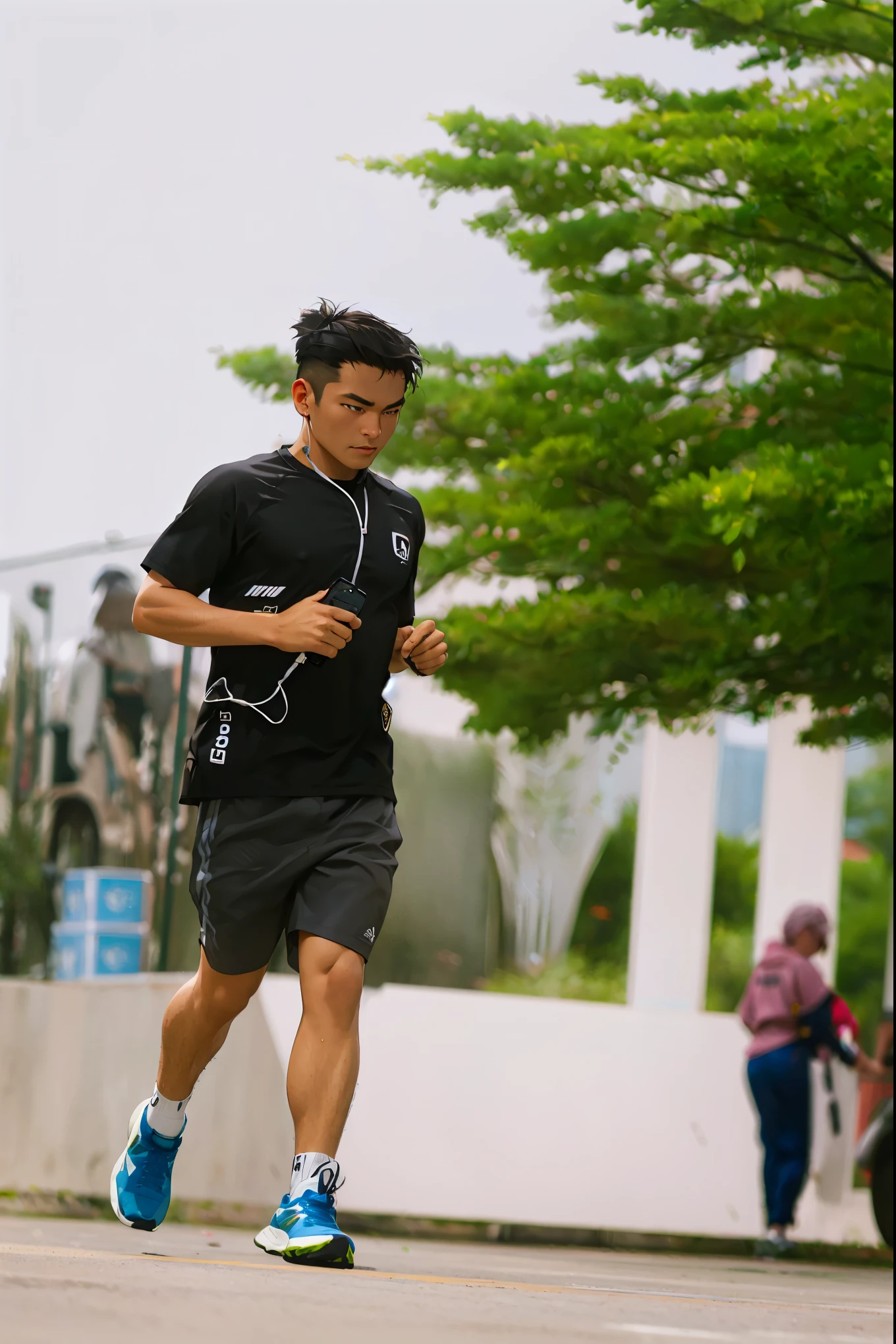 (Best quality,A high resolution,Ultra-detailed,Realistic:1.2),2023 runner,(promotional poster)。