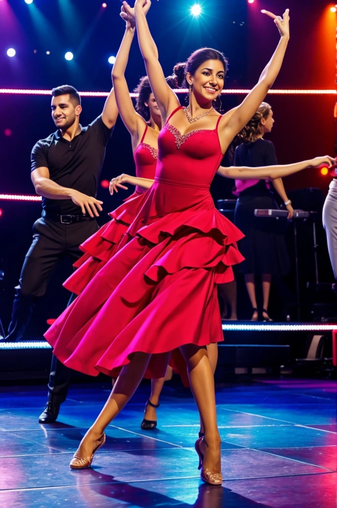 Claudia sheibaum bailando
