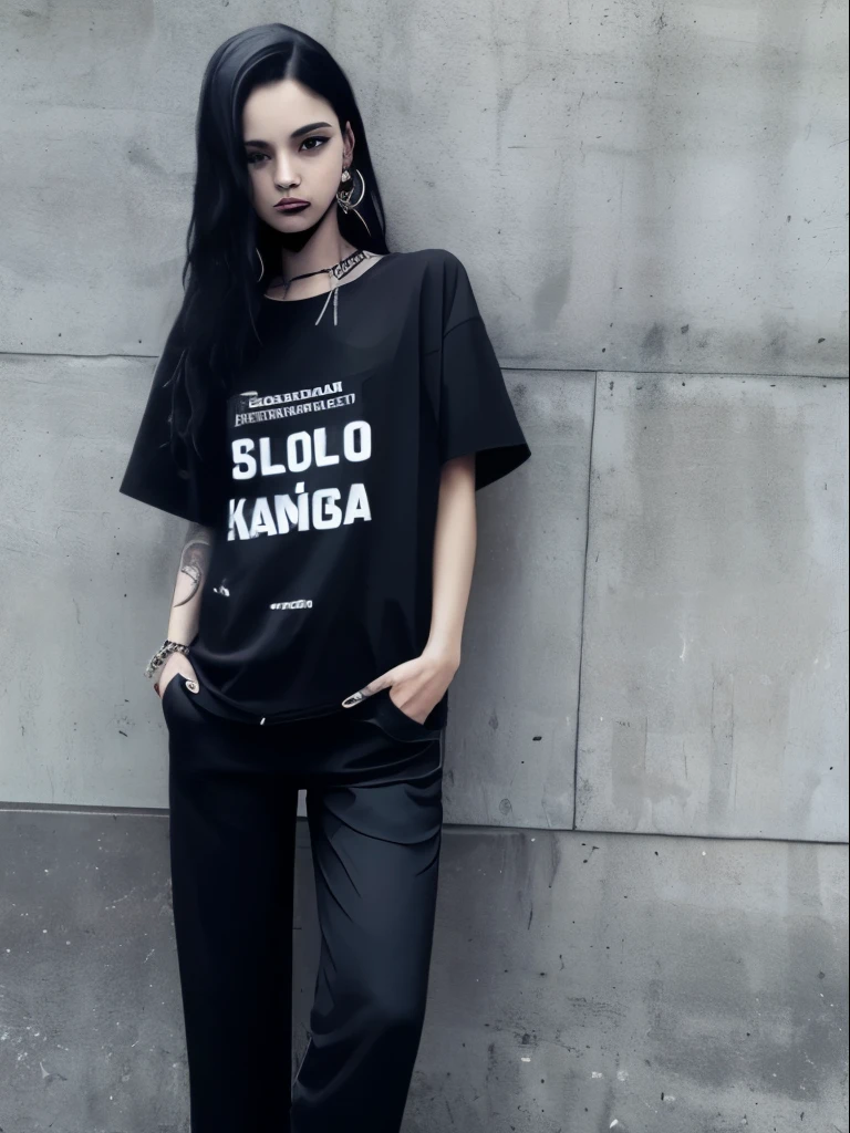 Solo camiseta negra sin imagen