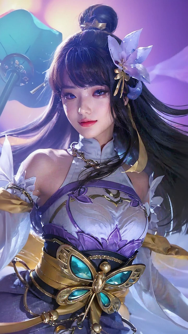 ((Midnight, Best quality, 8k, Masterpiece :1.3)), Whole body, Long legs, Sharp focus :1.2, A pretty woman with perfect figure :1.4, Slender abs :1.1, ((Dark brown hair, Big breasts :1.2)), (White tight tshirt, Jean bib, Standing:1.2), ((Night city view, Rooftop:1.3)), Highly detailed face and skin texture, Detailed eyes, Double eyelid