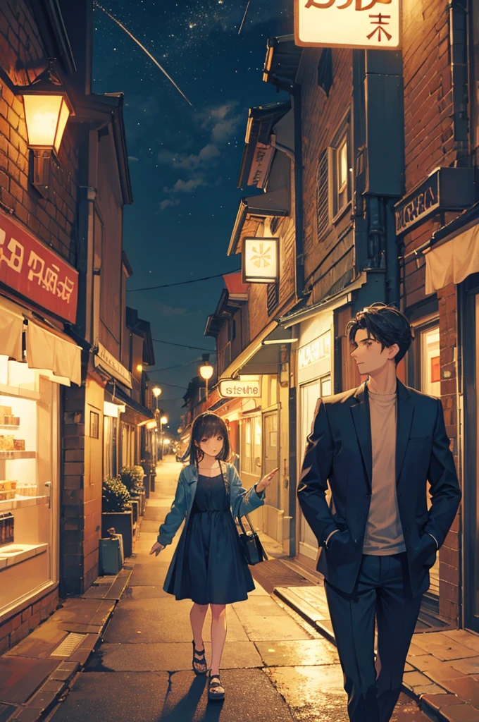 Nighttime stroll