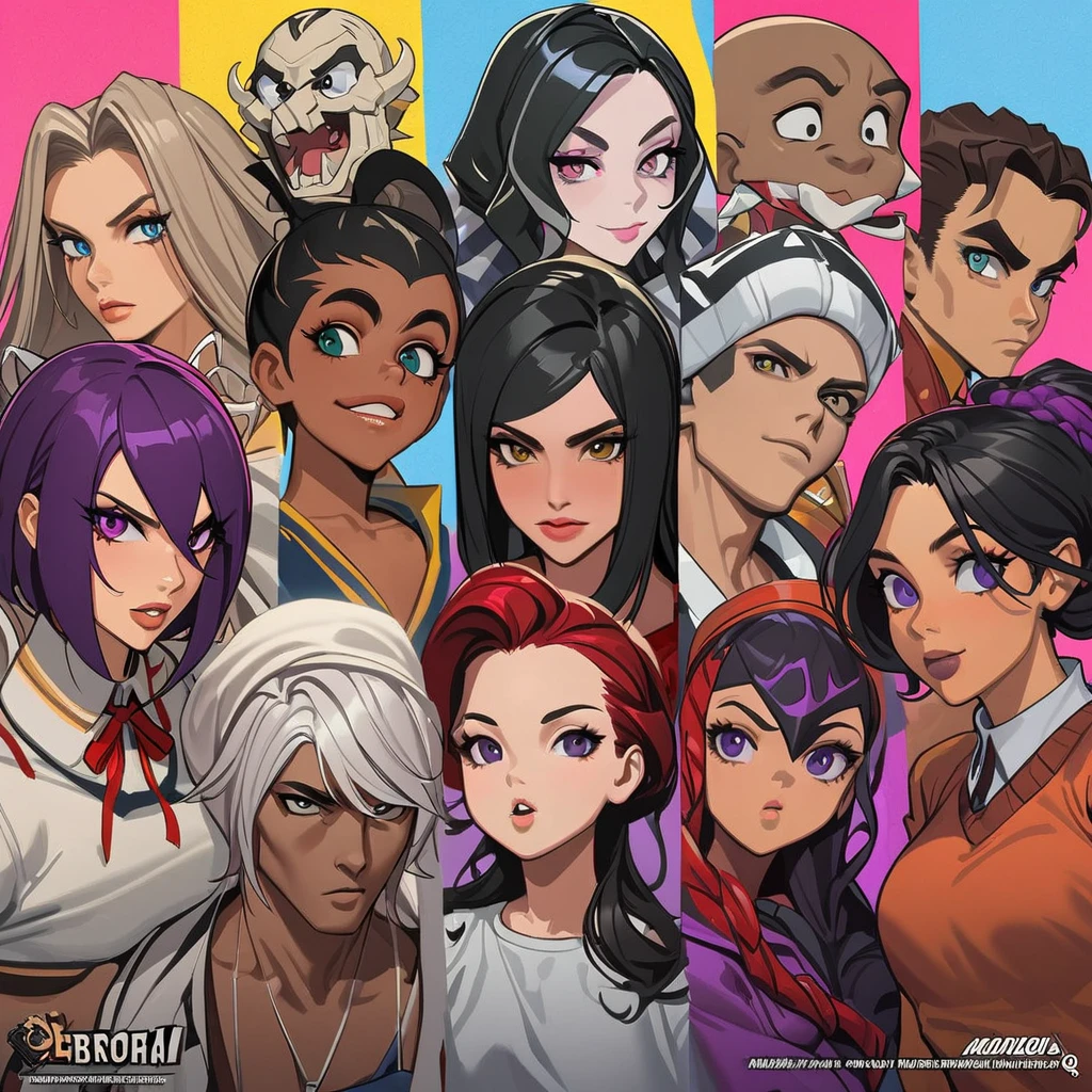 Obra de arte, melhor qualidade, extremamente detalhado,dutch angle, anime,Large school sweater、saia xadrez xadrez,pele bronzeada,15 anos ,dark skin tiny body,peito pequeno,baby face,hand between legs,QUEBRAR,cabelo roxo escuro multicolorido,rabo de cavalo lateral,cabelo curto com mechas longas,QUEBRAR,olhos vermelhos,sobrancelha grossa,inexpressivo,Detailed lips,False eyelashes,QUEBRAR,red cotton ribbon,QUEBRAR,QUEBRAR,microssaia,QUEBRAR,escola