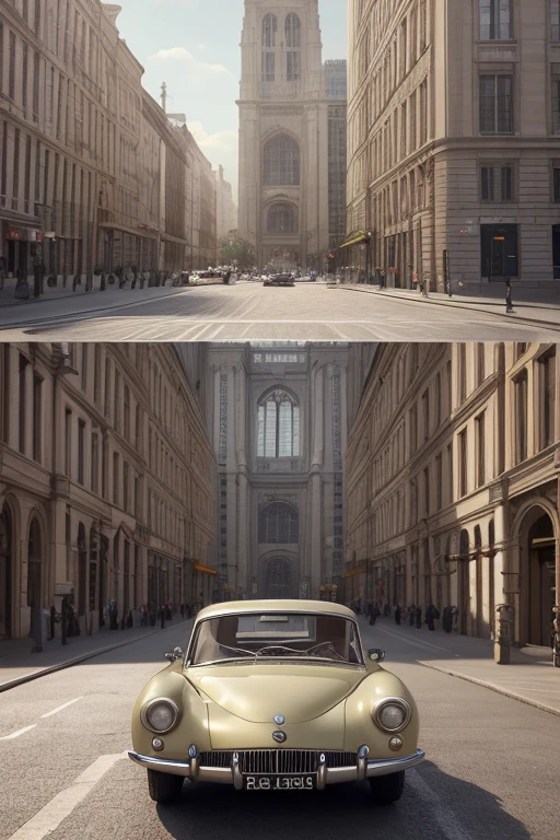 masterpiece, best quality, 8k render in octane, photorealistic highly detailed
vintage cars, in the city