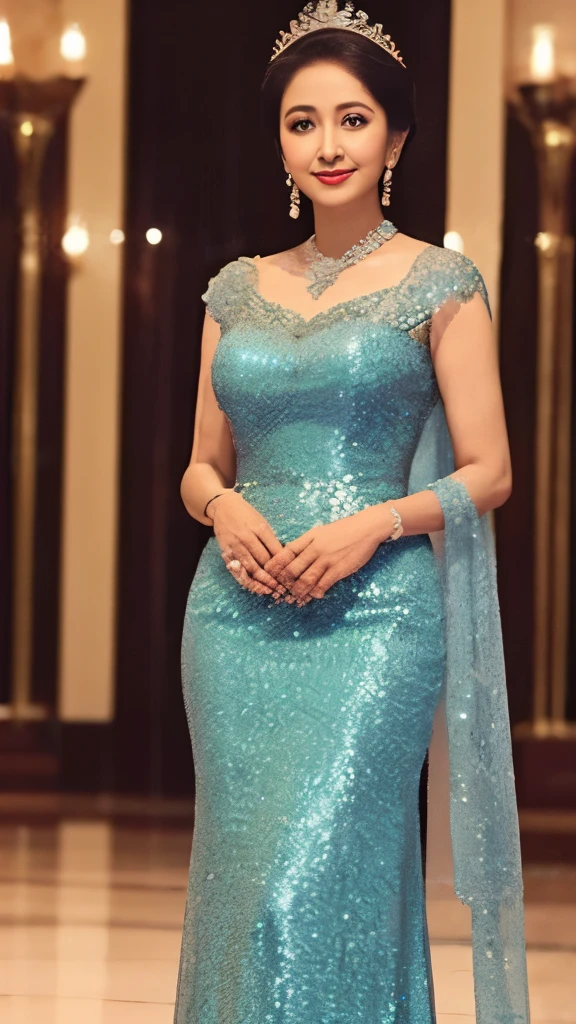 Former First Lady of Indonesia, Mrs. Devi, dewi sukarno, Evening Dresses
