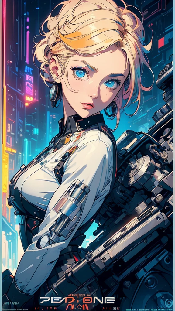 (((masterpiece, highest quality))),(((solo:1.2))),(((1girl:1.2))),32k wallpaper, very detailed, poster, vintage science fiction,(((((geometric cinematic movie poster))))), (bauhaus), shape,(((abstract))),(mid century modern),movie poster,(((((portfolio))))),(((((Close-up))))),(((((bust up))))),((((more various angle)))),(((highlight))),Vast landscape,((((heterochromia)))),(((complete. detailed face))),((((Extremely talented)))),(((((most complicated machine))))),((((genius mechanic)))),((Overall colorfully)),(neon sign)