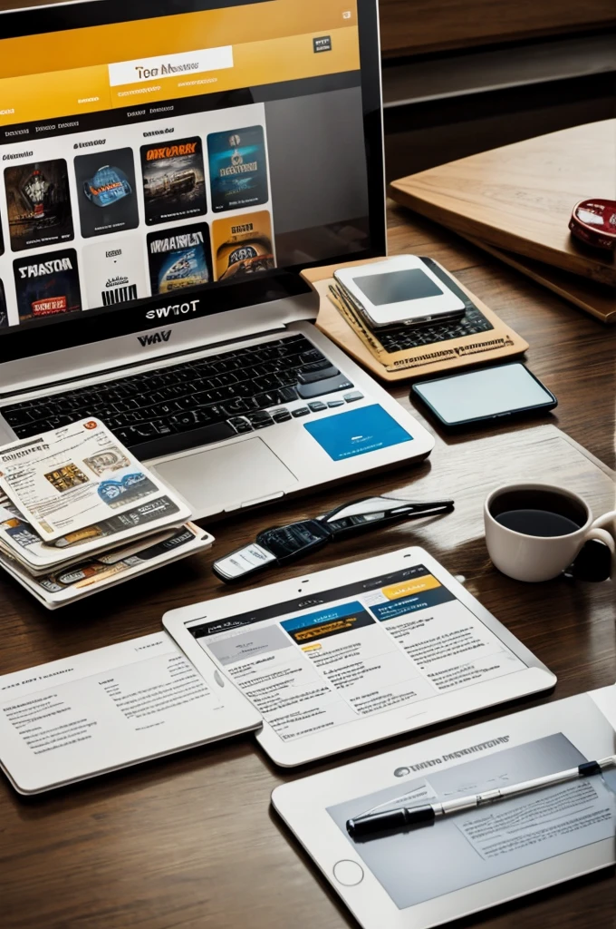 SWOT analysis of digital stores and money