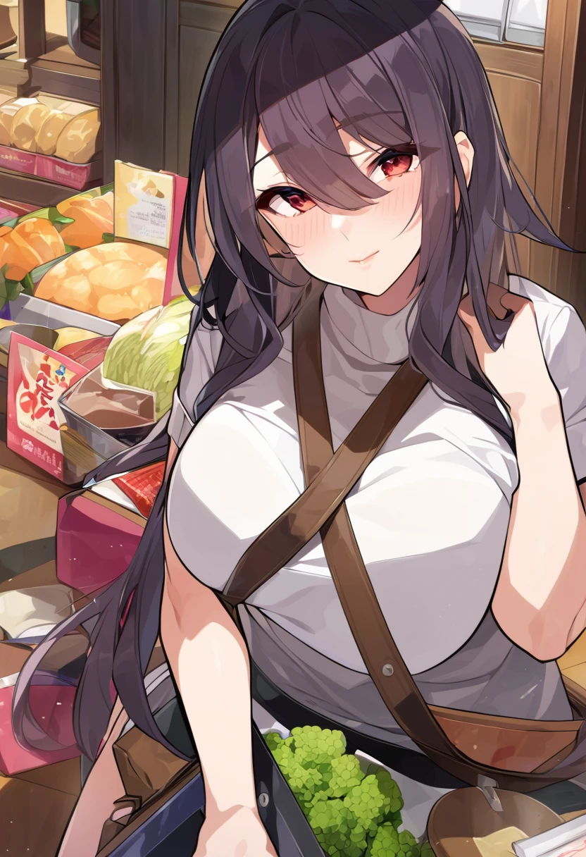 nsfw, kunishiromiyabi
black hair, white hairband, very long hair, red eyes, large breasts, , , empty eyes , large breasts, nipple, , Peeing, lactation, projectile lactation, Sweets shop, frozen, wet, crying ,, Naked, , (1girl) ,solo