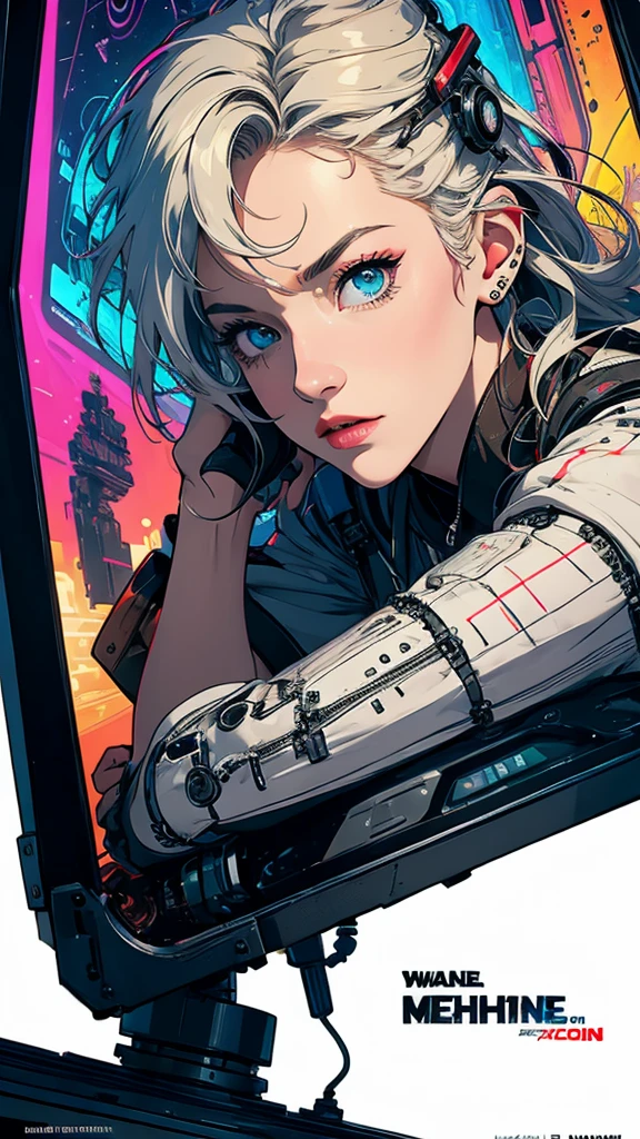 (((masterpiece, highest quality))),(((solo:1.2))),(((1girl:1.2))),32k wallpaper, very detailed, poster, vintage science fiction,(((((geometric cinematic movie poster))))), (bauhaus), shape,(((abstract))),(mid century modern),movie poster,(((((portfolio))))),(((((Close-up))))),(((((bust up))))),((((more various angle)))),(((highlight))),Vast landscape,((((heterochromia)))),(((complete. detailed face))),((((Extremely talented)))),((((((most complicated machine)))))),(((((genius mechanic))))),((Overall colorfully)),((neon sign))