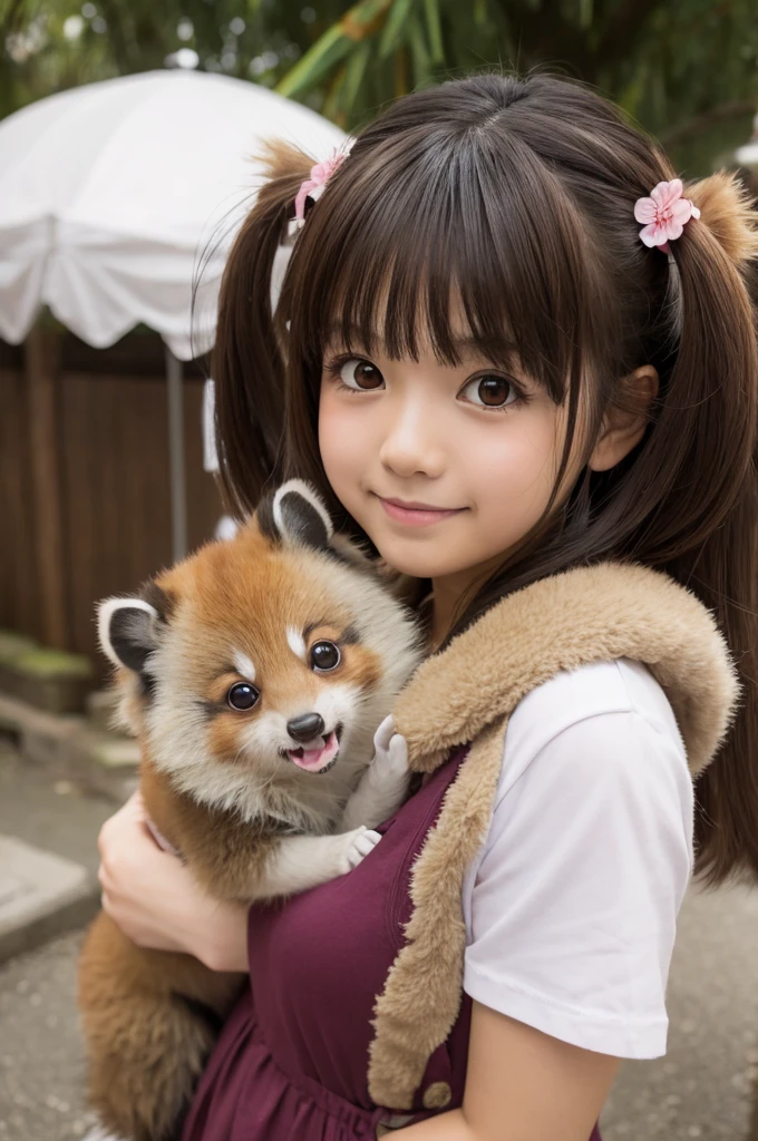 Tanuki, girly, anime
