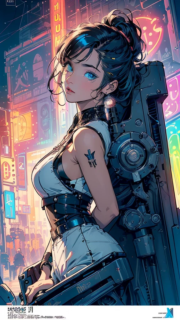 (((masterpiece, highest quality))),(((solo:1.2))),(((1girl:1.2))),32k wallpaper, very detailed, poster, vintage science fiction,(((((geometric cinematic movie poster))))), (bauhaus), shape,(((abstract))),(mid century modern),movie poster,(((((portfolio))))),(((((Close-up))))),((((((bust up)))))),((((more various angle)))),(((highlight))),Vast landscape,((((heterochromia)))),(((complete. detailed face))),((((Extremely talented)))),((((((most complicated machine)))))),(((((genius mechanic))))),((Overall colorfully)),((neon sign)),((complicated background))