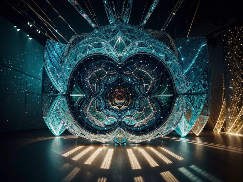 A brilliantly shimmering bendiocarb molecule, its intricate structure exudes a sense of scientific wonder as delicate bonds interconnect amidst a sea of vibrant colors. This compelling image, reminiscent of a microscope view, showcases the molecule's shimmering beauty with precision and depth. With striking hues of greens and blues dancing across the screen, the high-resolution clarity highlights every intricate detail, making this portrayal a truly mesmerizing sight for any viewer.