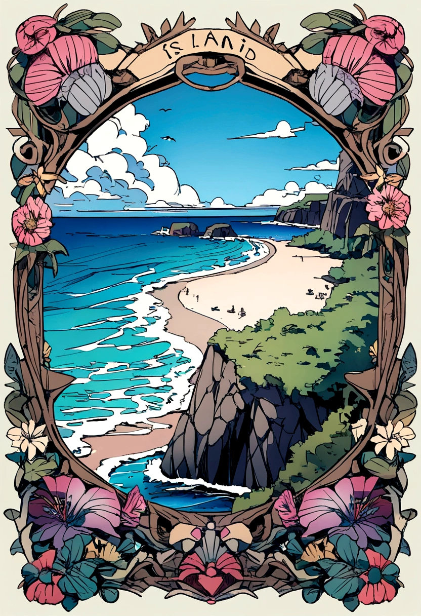 God、woman、island、Ocean、summer
