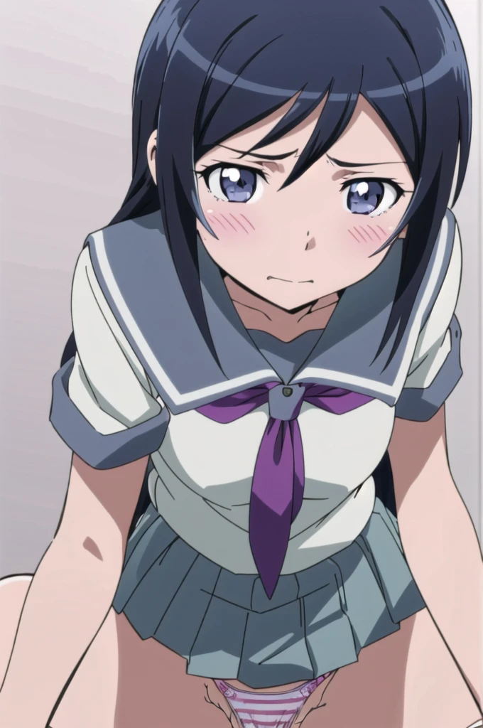 alone, One girl, View Viewer, 2D, anime, anime coloring, Upper Body, (Simple Background, White background:1.3), ayase aragaki, , serafuku,Embarrassing,blush,Spread your legs, (((Skirt flip, I can see your panties))),,(((Skirt flip, I can see your panties))),,(((Put your hand in your panties))), (( Masturbating by touching the vagina with your fingers)), Embarrassing,blush,Squirting,Squirting,Squirting,Squirting,Squirting,Squirting,Squirting,Squirting,Squirting,pussy juice,pussy juice,pussy juice,pussy juice,pussy juice,pussy juice,