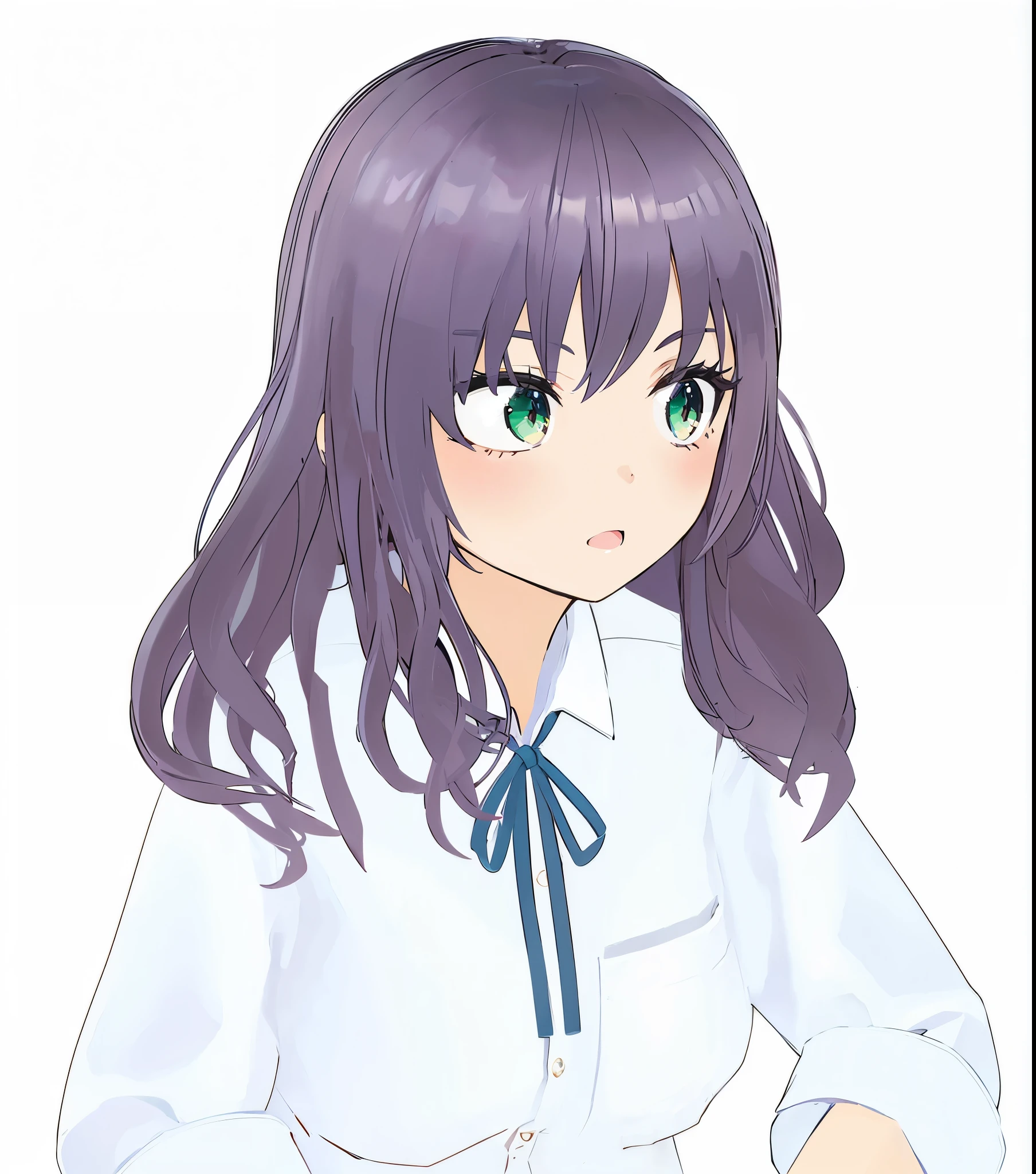 Highest quality、Anime painting、Clarify the lines、Wrinkles in clothes、Skin shading、loafers、The depiction of the hands is accurate、uniform