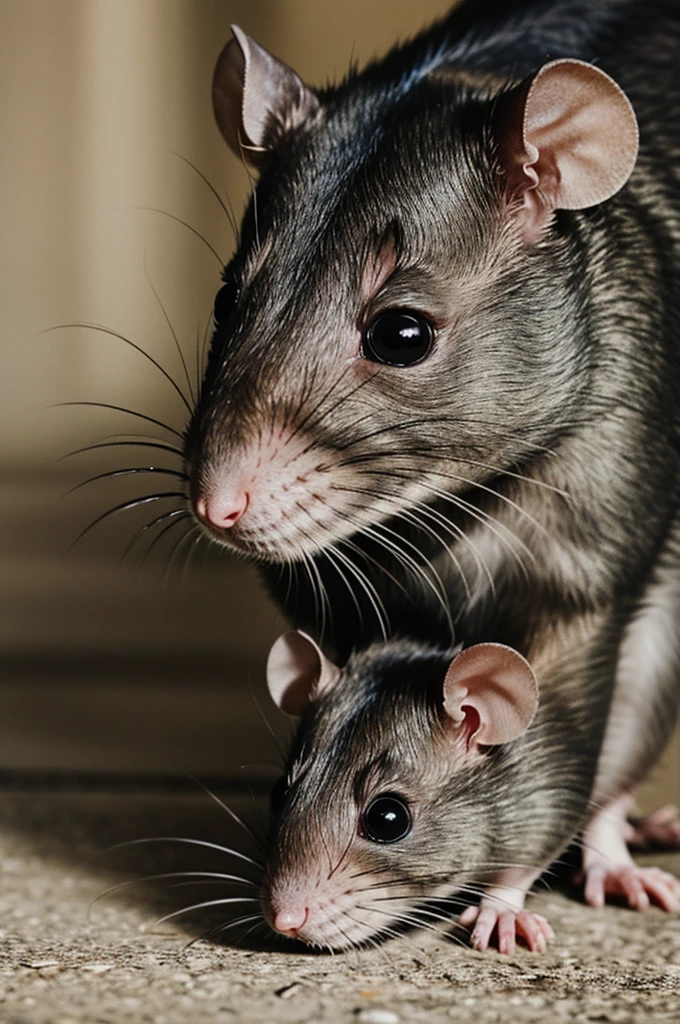 a rat that have power eye vision to help all people to solve their problems in day by day