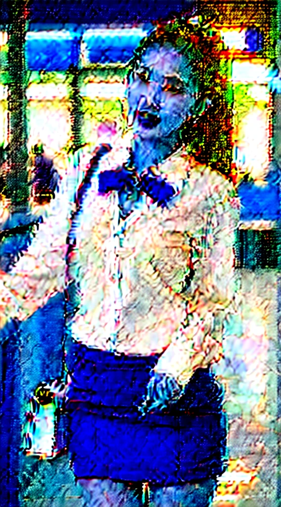 a thai cute about 25 year old, white
shirt university of thailand,mini black short skirt,mini earrings,mini gold necklace,she wearing red high heels,a ponytail,big white ribbon on her hair.she had no make up on her face,she had small bag.wet shirt,sweat wet, moaning,licking