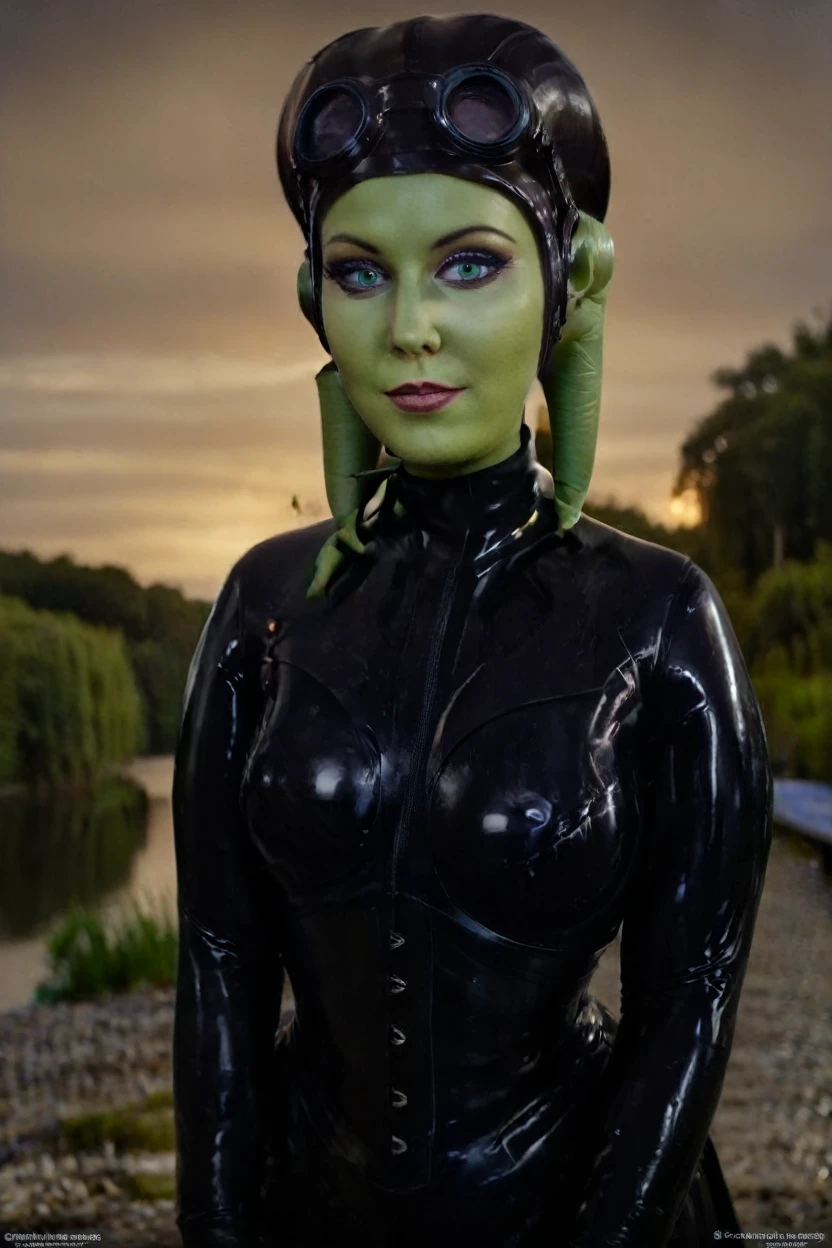 black latex , cinematic film still hera syndulla, (green skin:1.2), grin at canal, full body shot, highly detailed environment . shallow depth of field, vignette, highly detailed, high budget Hollywood movie by baz luhrmann, bokeh, cinemascope, moody, epic, gorgeous, film grain, grainy
