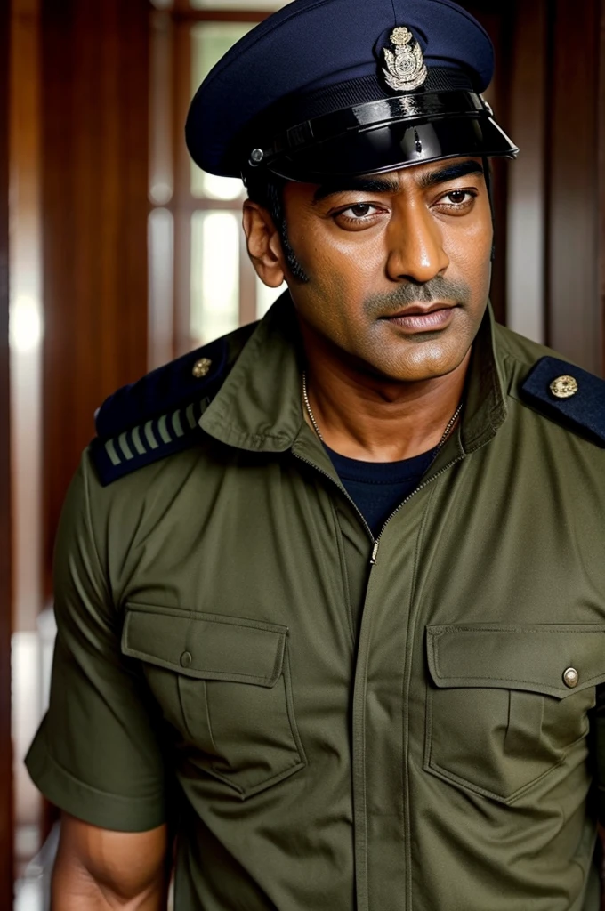 Ajay devgan in police uniform
