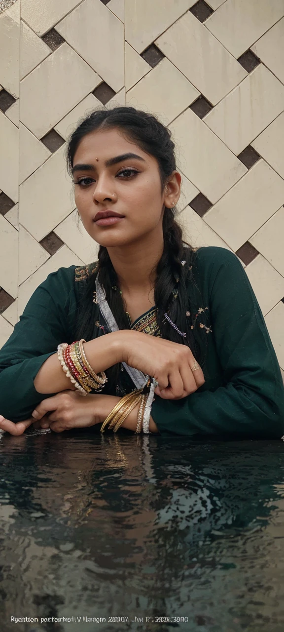 Prompt - ultra-realistic photographs,Indian Instagram female model,mid 20s,9:16,mid-shot,beautiful detailed eyes,detailed lips,longeyelashes,long black wavy hair, naturally full eyebrows,perfectly formed nose,expressive face,attractive appearance, large bosom
candid photo,vibrant and colorful frock, heavily
embroidered, golden hour street background, serene atmosphere,stunning architecture,soft and natural lighting,vivid colors,photorealistic, HDR,highres,studio lighting,ultra-detailed,bokeh,fully covered clothes