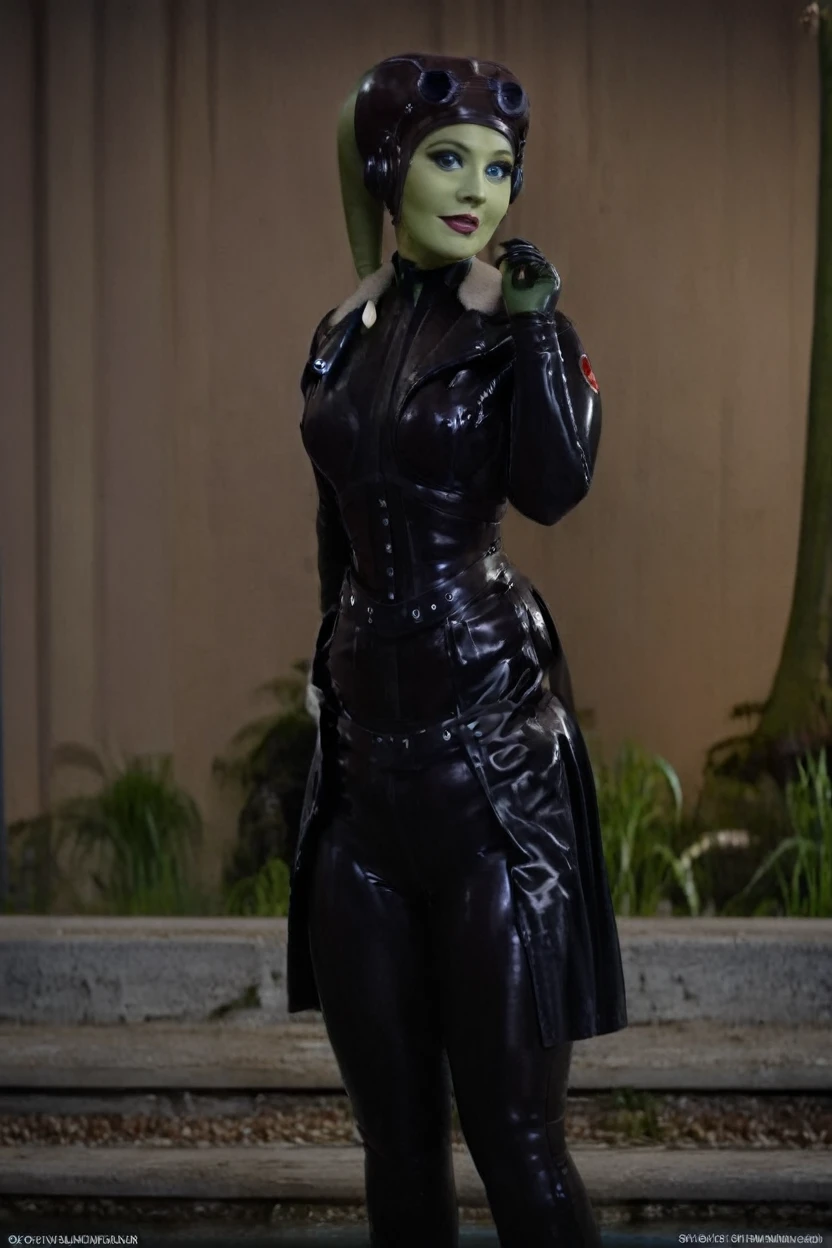 black latex , cinematic film still hera syndulla, (green skin:1.2), grin at canal, full body shot, highly detailed environment . shallow depth of field, vignette, highly detailed, high budget Hollywood movie by baz luhrmann, bokeh, cinemascope, moody, epic, gorgeous, film grain, grainy
